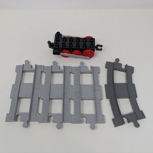 Lego Duplo Train Track Parts Gray